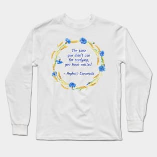 Time to study Long Sleeve T-Shirt